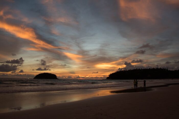 Sunset in Kata Beach