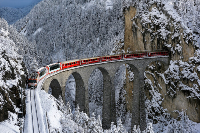 The Landwasser viaduct (Photo courtesy of Michael Nebuloni)