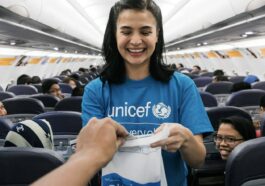 Anne Curtis for UNICEF and Cebu Pacifics Change for Good campaign