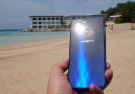 OPPO F9 in Misibis Bay