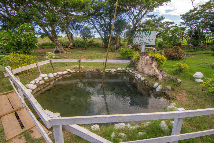 Sabeto Hot Springs and Mud Pool in Fiji photo via Wikipedia CC