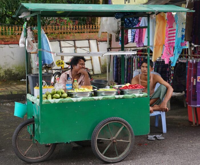 Street Food in Myanmar