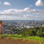 View of Auckland from Mount Eden photo via DepositPhotos
