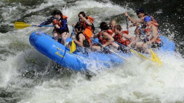 Whitewater rafting adventure