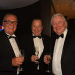World Travel Awards Vice President Christ Frost, Marco Polo Ortigas Manila General Manager Frank Reichenbach, World Travel Awards Founder and President Graham Cooke
