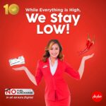AirAsia is Keeping Fares Low, No Fuel Surcharge on All Domestic and International Flights
