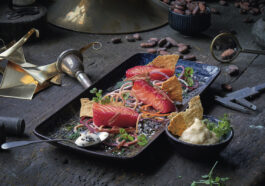 Beetroot Salmon - Savory Chocolate Dishes