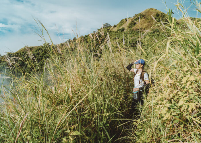 Cogon grass trail shot by Alben Balinon