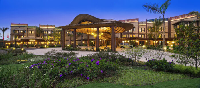 Disney Explorers Lodge Facade