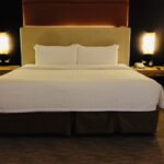 My huge bed at Hotel Jen MNL