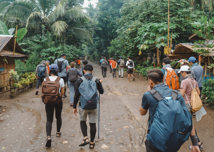 arrival at Brgy. Laiban