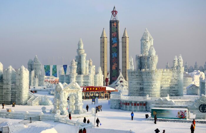 Harbin Ice Festival photo by Healthycliff Syndor via Unsplash