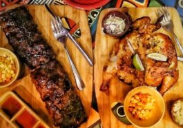 Peri-Peri Charcoal Chicken and Sauce Bar