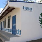 The well-ventilated and lighted Starbucks classroom is made of sturdy eco-bricks using recycled plastic to provide students with a safe and conducive learning environment.
