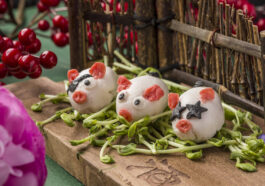 Piglet Shape Squid Balls for Year of the Pig