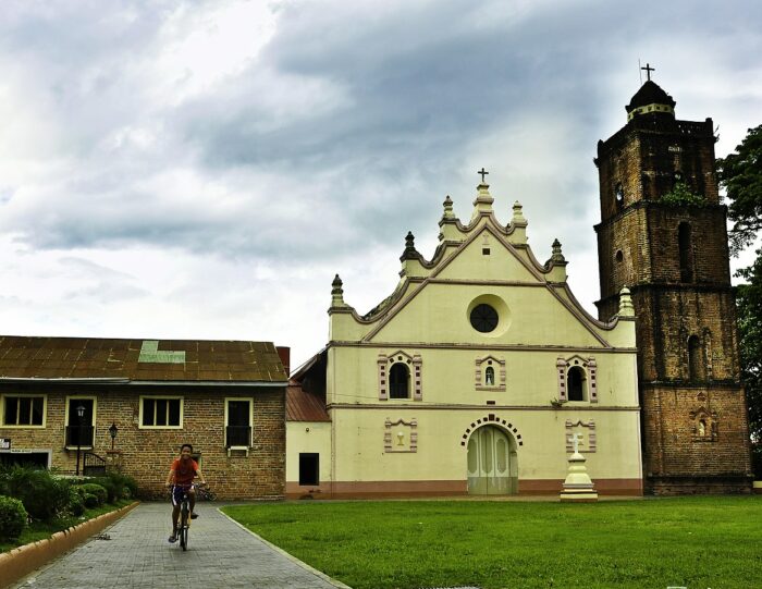 St. Vincent Ferrer Parish Church in Dupax del Sur photo by Elvira Tankiamco via Wikipedia CC