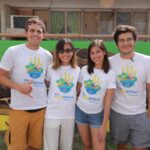 “Juan Effect” advocates Erwan Heussaff, Jasmine Curtis- Smith, and Kyle “Kulas” Jennerman with Anina Rubio