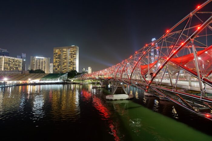 Helix Bridge Singapore by Colin Watts via Unsplash