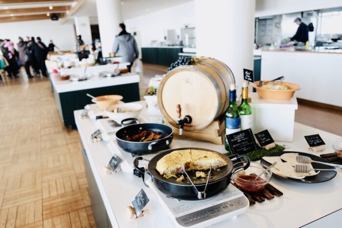 Lunch Buffet at Ikeda Wine