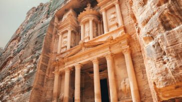 Petra in Jordan photo by Spencer Davis via Unsplash