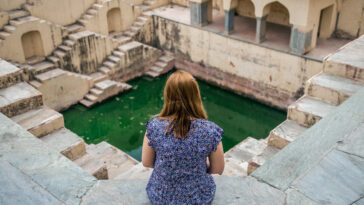 Kelly at Panna Meena Ka Kund