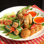 Thai Platter at Vu's Sky Bar and Lounge