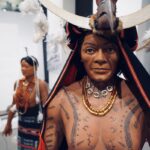 Replica of Kalinga People inside Museo Kordilyera