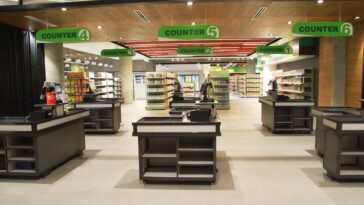 The newly opened Duty Free Philippines supermarket at the DFP Arrival Mall located at the south arrival lobby of NAIA Terminal 3 (Photo courtesy of Duty Free Philippines)