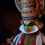 Kathakali performer in Kochi India