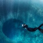 Freediver Sardines photo by Jerome Kim
