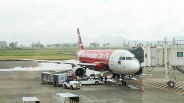 AirAsia Flight to Bacolod - Silay Airport