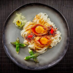 Braised Korean Abalone with Handmade Noodles in XO Sauce