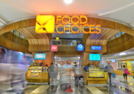 Located at the 3rd level of Glorietta, Food Choices boasts of an exciting dining experience in a cozy setting with warm wood details, chic chairs and tables mixed-and-matched with a range of textures and finishes, all following a subtle monochromatic palette brightened up by neon-lit signages. The versatility of the space invites one to linger longer over a delicious meal, or maybe coffee and dessert. It is the ideal hangout spot that levels up from the usual food court ambience with quality choices at accessible price points for the Makati foodies.