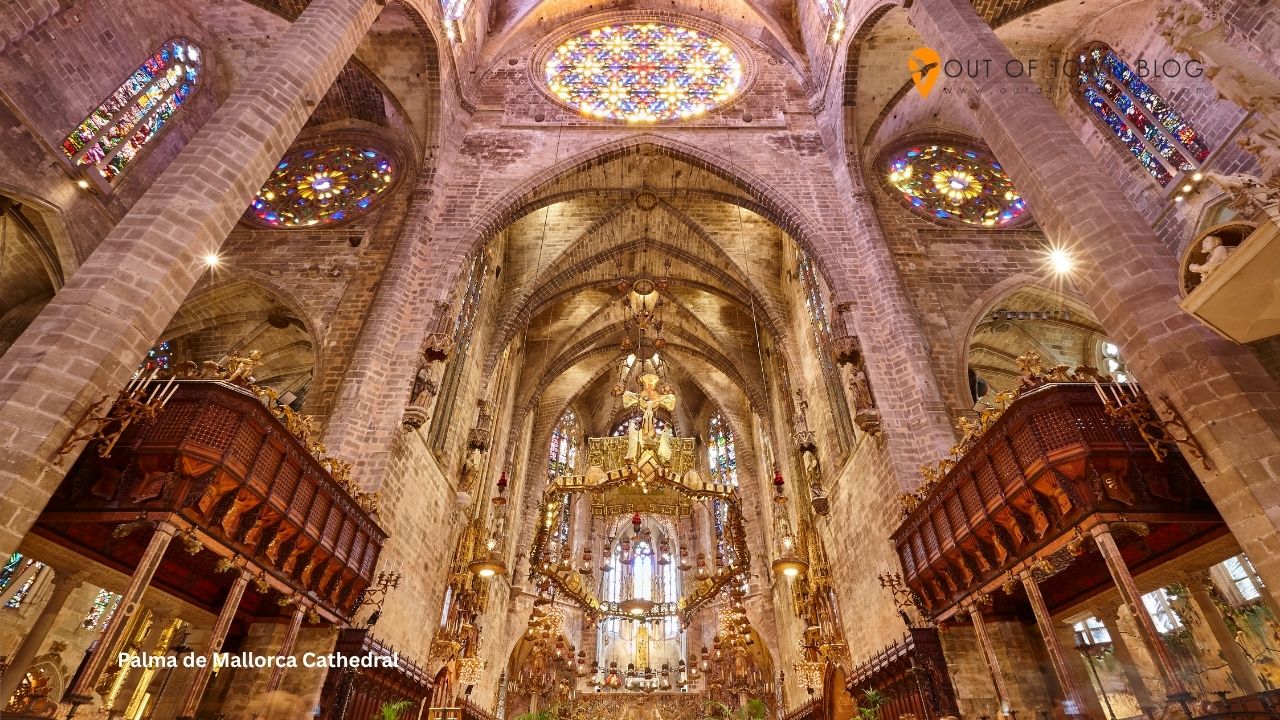 Inside Palma De Mallorca Cathedral