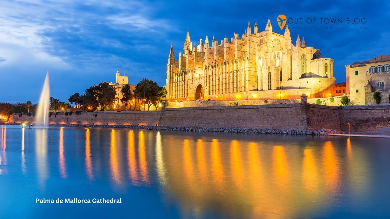 Palma De Mallorca Cathedral at Night