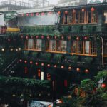 Jiufen, a mountaintop which used to be a former gold mining town on the northeast coast of Taiwan, is one of the most popular day trips from Taipei