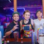 Master bartender Kath Eckstein with Boracay bartenders at Om Bar