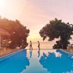 Oceans Edge Infinity Pool Sunset