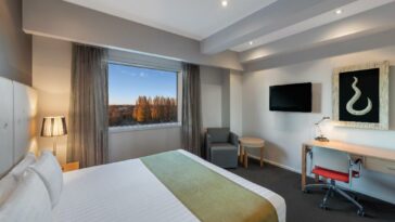 Room with a View at Rendezvous Hotel Christchurch