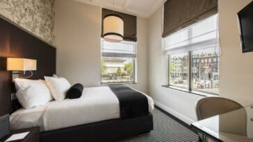 Room with a view at Boutique Hotel Notting Hill Amsterdam
