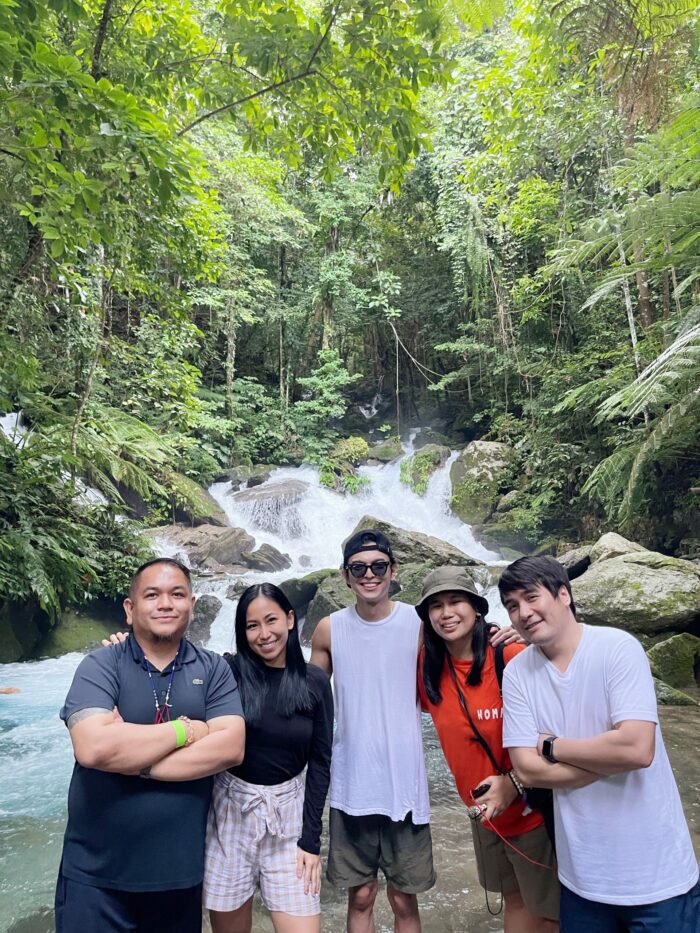 Melo, Jamie, Mikyle, Ana and Paul at Infinity Farm
