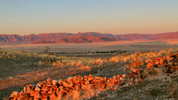 Our lodge provided evening trips to enjoy dinner by sunset overlooking the Namib Desert. This is a must-do while visiting this area.