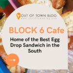 Egg Drop Sandwich at Block 6 Cafe