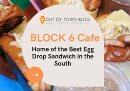 Egg Drop Sandwich at Block 6 Cafe