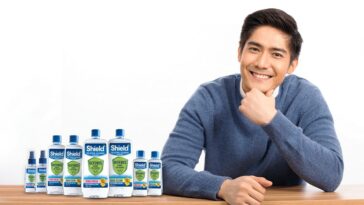 Shield+ Alcohol’s ambassador, actor and host Robi Domingo