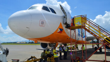 Cebu Pacific aircraft photo via Depositphotos.com