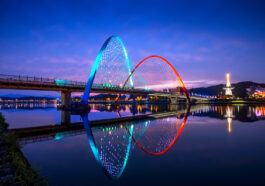 Expo Bridge in Daejeon, South Korea via Depositphotos