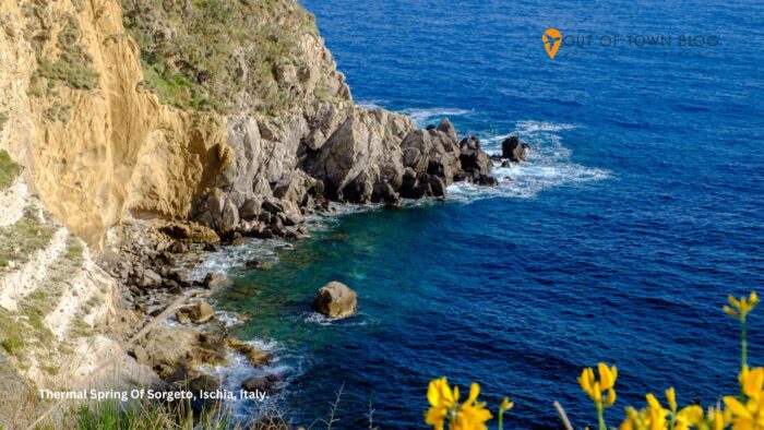 Thermal Spring Of Sorgeto, Ischia, Italy.