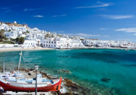 Beautiful Mykonos photo via Depositphotos