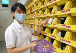 KC Oyco, who works as a pharmacy technician at the Changi General Hospital remains fully dedicated towards providing the prescribed medicines needed by patients, knowing that these bring not only better health but can also save lives.